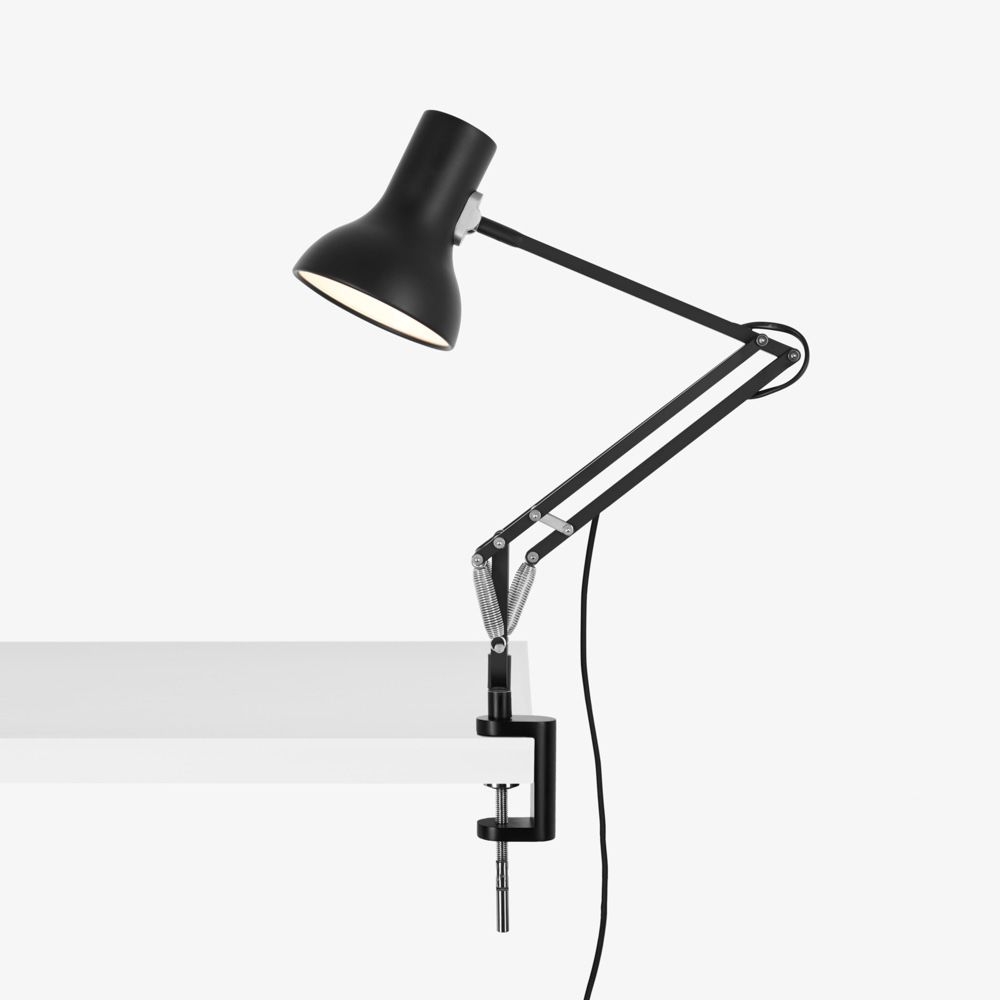 anglepoise desk lamp black