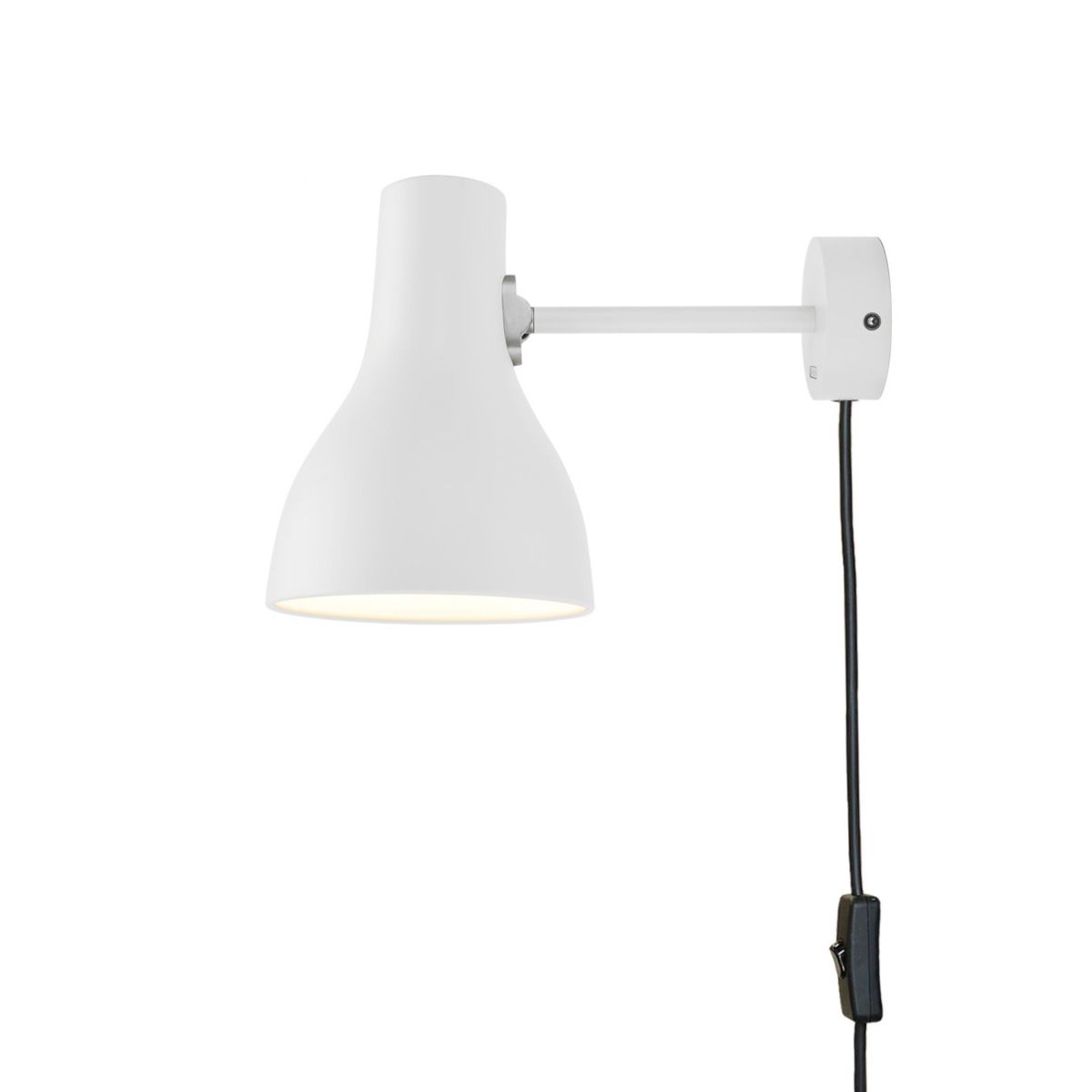 anglepoise wall light with cable