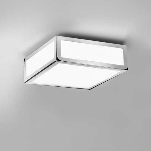 square glass ceiling light