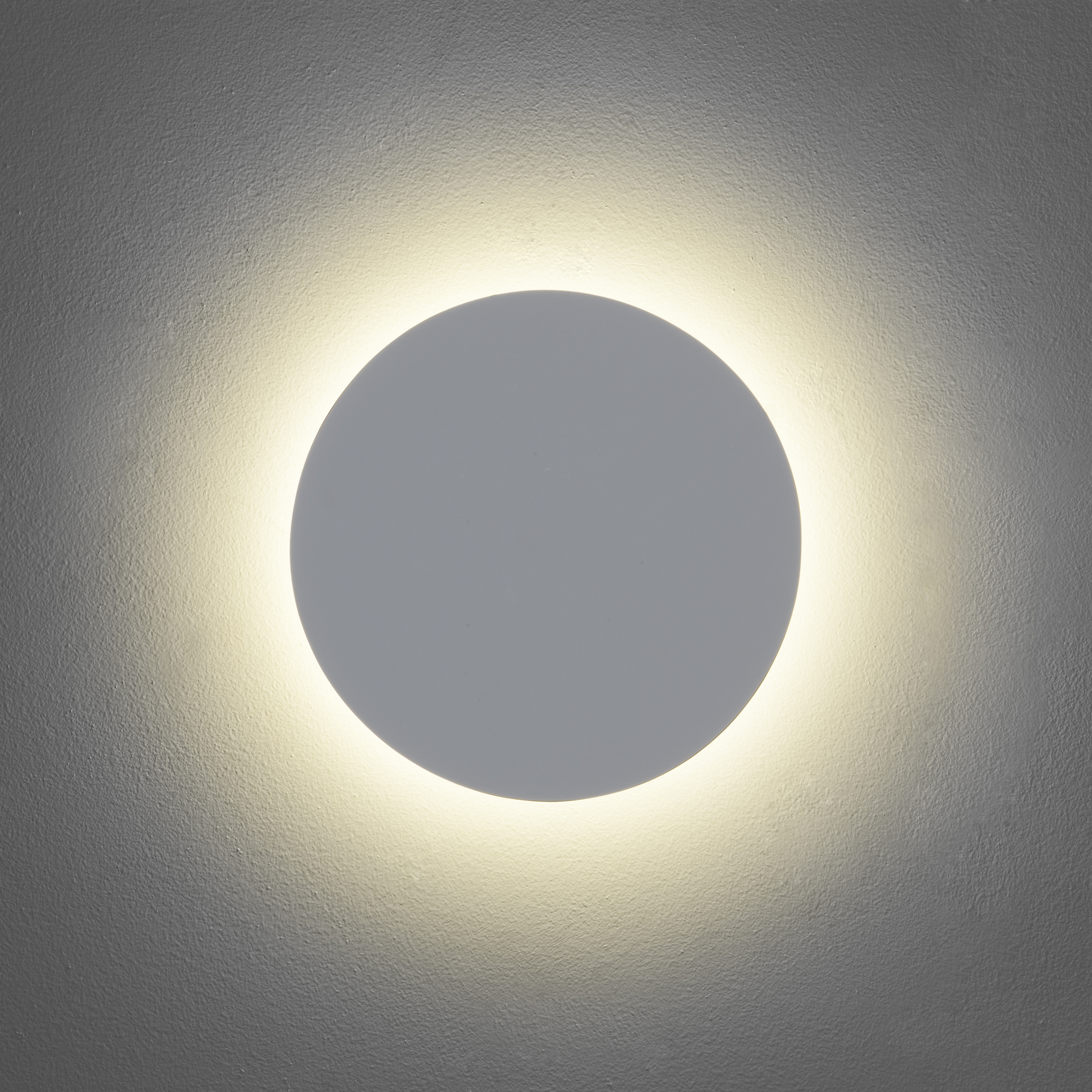 eclipse round led wall sconce